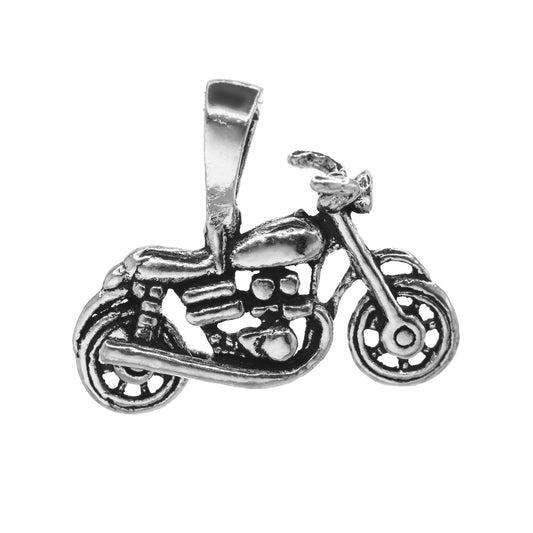 Colgante de Plata - Motocicleta