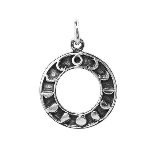 Colgante de Plata - Anillo Ciclo Lunar