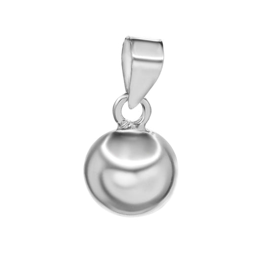 Colgante de Plata - Convexo Pequeño