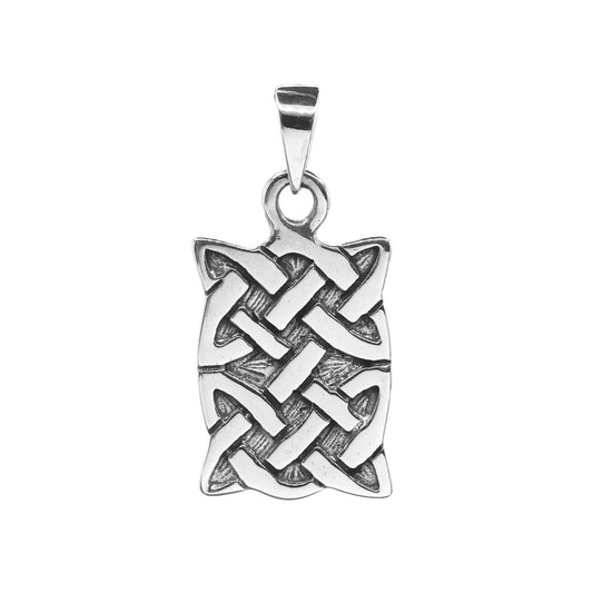 Colgante de Plata Placa - Celta