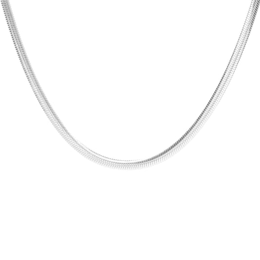 Collar de Plata Cinta 2,5 mm 50 cm