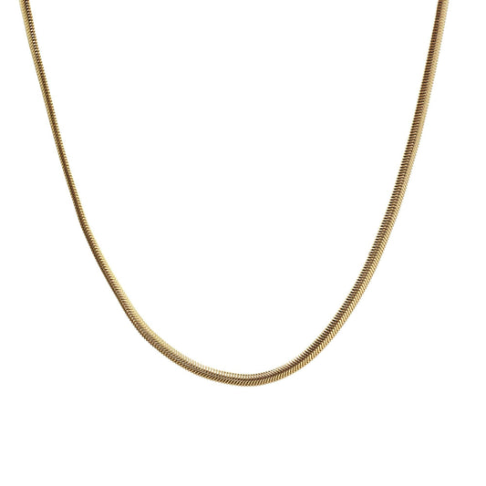 Collar Enchapado en Oro - Cinta