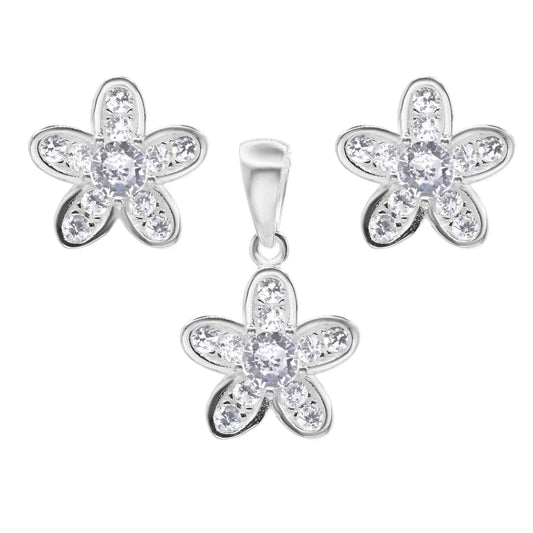 Conjunto de Plata Alas de Circones