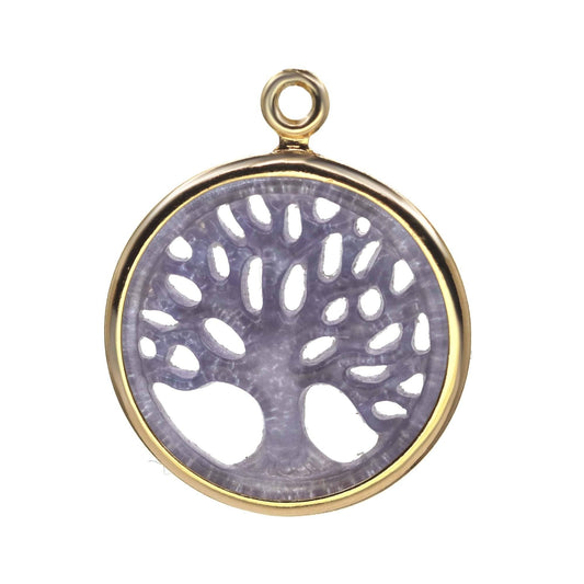 Insumo Enchapado en Oro Diseño Árbol de la Vida