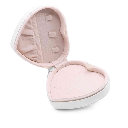 Joyero Mixto Corazón Blanco