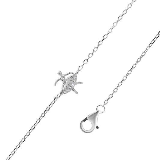 Pulsera de Plata Bailarina con Circones