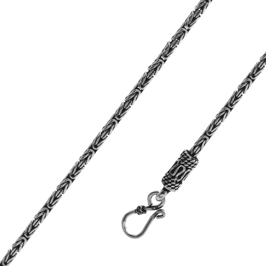 Pulsera de Plata - Bali Espiga 21 cm