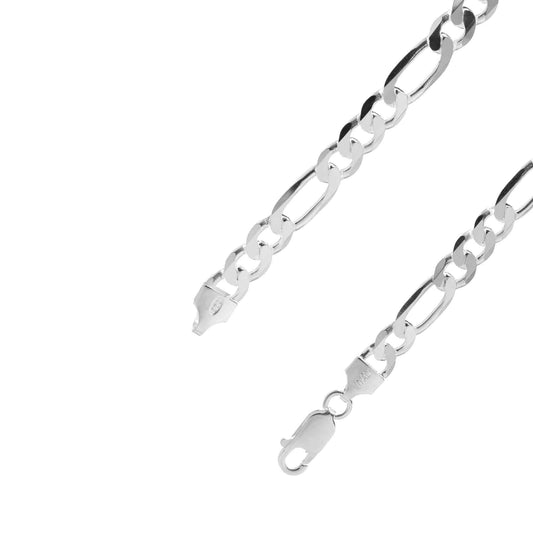 Pulsera de Plata - Cartier 21 cm 5 mm