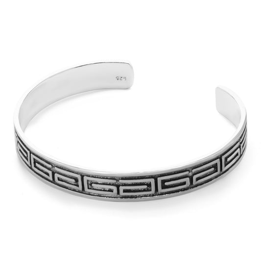 Pulsera de Plata Esclava - Laberinto