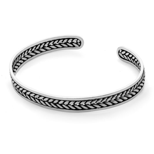 Pulsera de Plata - Esclava - Espiga