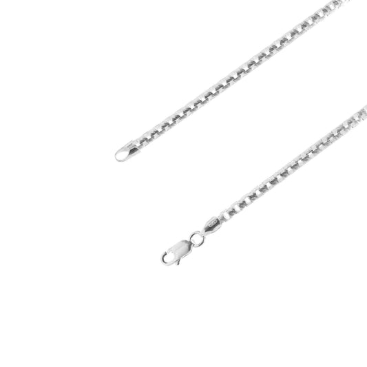 Pulsera de Plata - Gusano 19 cm
