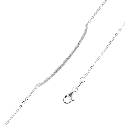Pulsera de Plata - Varita con Circones