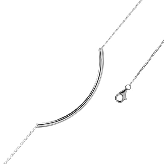 Pulsera de Plata - Varita Curva