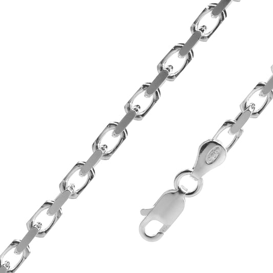 Pulsera de Plata - Forzatina 100 20 cm