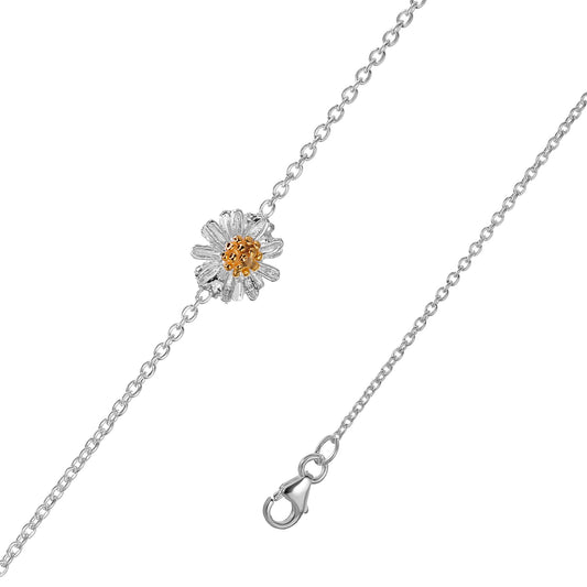 Pulsera de Plata - Pequeña Margarita