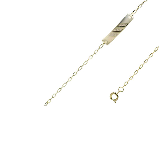 Pulsera Enchapada en Oro Piocha con - Infantil