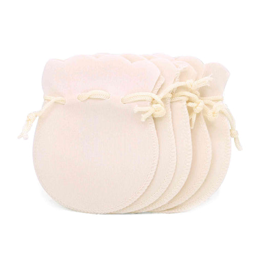 Set de Bolsas Terciopelo Color Crema (5 UNIDADES)