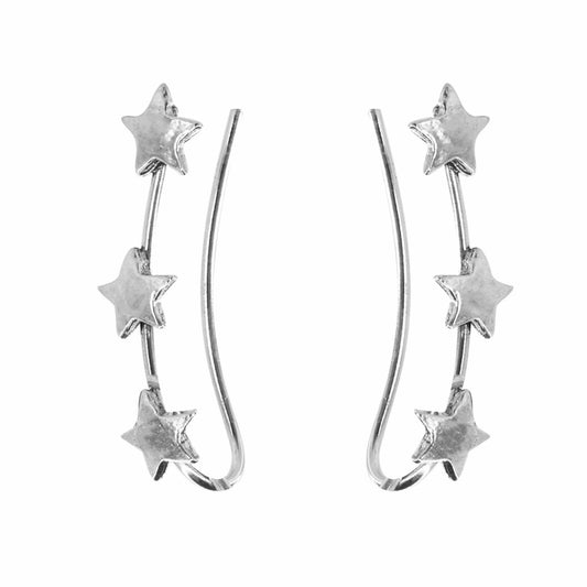 Trepadores de Plata 925 Tres Estrellas